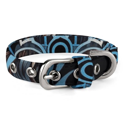 Safe Personalisiertes Hundehalsband, Eule, verstellbar, für mittelgroße und kleine Hunde und Katzen Safe Personalisiertes Hundehalsband, Eule, verstellbar, für mittelgroße und kleine Hunde und Katzen von LMHLDSC