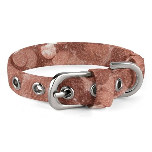 Safe Personalisiertes Hundehalsband, Roségold, Glitzer, verstellbar, für mittelgroße und kleine Hunde und Katzen Safe Personalisiertes Hundehalsband, Roségold, Glitzer, verstellbar, für mittelgroße und kleine Hunde und Katzen von LMHLDSC
