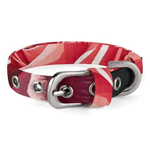 Safe Personalisiertes Hundehalsband, Rosenblüte vieler Fans, verstellbares Haustierhalsband für mittelgroße und kleine Hunde und Katzen Safe Personalisiertes Hundehalsband, Rosenblüte vieler Fans, verstellbares Haustierhalsband für mittelgroße und kleine Hunde und Katzen von LMHLDSC