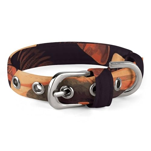 Safe Personalisiertes Hundehalsband, Sonnenuntergang, Elefant, verstellbar, für mittelgroße und kleine Hunde und Katzen Safe Personalisiertes Hundehalsband, Sonnenuntergang, Elefant, verstellbar, für mittelgroße und kleine Hunde und Katzen von LMHLDSC