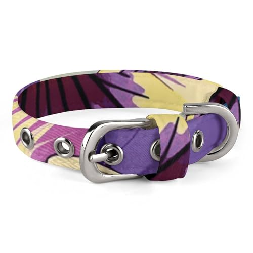Safe Personalisiertes Hundehalsband, Stiefmütterchen, Perfektion, Druck, verstellbares Haustierhalsband für mittelgroße und kleine Hunde und Katzen Safe Personalisiertes Hundehalsband, Stiefmütterchen, Perfektion, Druck, verstellbares Haustierhalsband für mittelgroße und kleine Hunde und Katzen von LMHLDSC