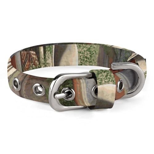 Safe Personalisiertes Hundehalsband, Street of Italy, verstellbar, für mittelgroße und kleine Hunde und Katzen Safe Personalisiertes Hundehalsband, Street of Italy, verstellbar, für mittelgroße und kleine Hunde und Katzen von LMHLDSC