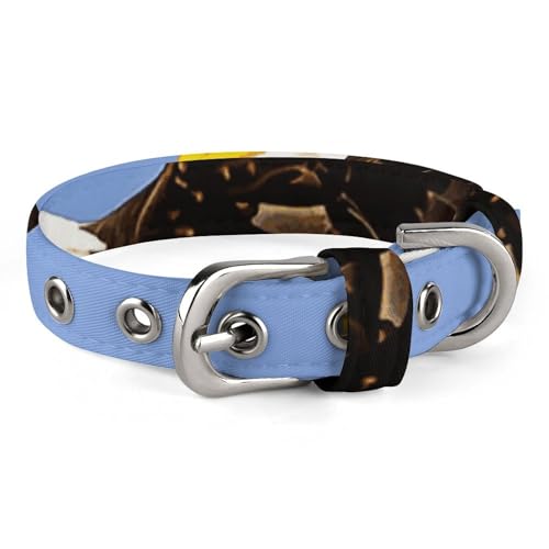 Halsband für kleine und mittelgroße Haustiere, verstellbar, Oxford-Stoff, 3D-Glatzenadler, fliegender Druck, Haustierhalsband, personalisierbar Halsband für kleine und mittelgroße Haustiere, verstellbar, Oxford-Stoff, 3D-Glatzenadler, fliegender Druck, Haustierhalsband, personalisierbar von LMNGH
