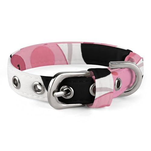 Halsband für kleine und mittelgroße Haustiere, verstellbar, Oxford-Stoff, Cartoon-Milch, Kuh-Druck, Haustierhalsband, personalisierbar Halsband für kleine und mittelgroße Haustiere, verstellbar, Oxford-Stoff, Cartoon-Milch, Kuh-Druck, Haustierhalsband, personalisierbar von LMNGH