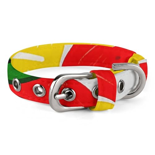 Halsband für kleine und mittelgroße Haustiere, verstellbar, Oxford-Stoff, Cartoon-Motiv, Gemüse, Obst, personalisierbar, für Katzen und Hunde Halsband für kleine und mittelgroße Haustiere, verstellbar, Oxford-Stoff, Cartoon-Motiv, Gemüse, Obst, personalisierbar, für Katzen und Hunde von LMNGH