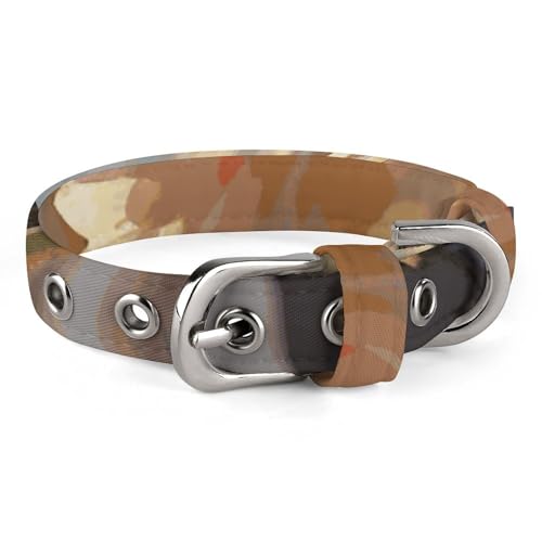 Halsband für kleine und mittelgroße Haustiere, verstellbar, Oxford-Stoff, Fenster-Blumendruck, Haustierhalsband, personalisierbar, für Katzen und Hunde Halsband für kleine und mittelgroße Haustiere, verstellbar, Oxford-Stoff, Fenster-Blumendruck, Haustierhalsband, personalisierbar, für Katzen und Hunde von LMNGH