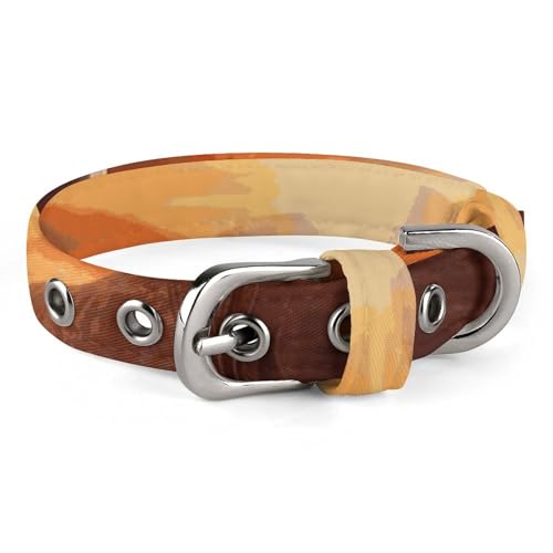 Halsband für kleine und mittelgroße Haustiere, verstellbar, Oxford-Stoff, Indianerstämme, personalisierbar, für Katzen und Hunde Halsband für kleine und mittelgroße Haustiere, verstellbar, Oxford-Stoff, Indianerstämme, personalisierbar, für Katzen und Hunde von LMNGH
