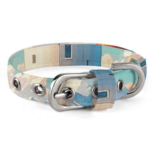 Halsband für kleine und mittelgroße Haustiere, verstellbar, Oxford-Stoff, Leuchtturm, Diamantmalerei, Haustierhalsband, personalisierbar, für Katzen und Hunde Halsband für kleine und mittelgroße Haustiere, verstellbar, Oxford-Stoff, Leuchtturm, Diamantmalerei, Haustierhalsband, personalisierbar, für Katzen und Hunde von LMNGH