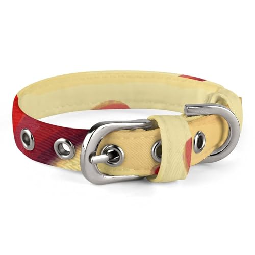 Halsband für kleine und mittelgroße Haustiere, verstellbar, Oxford-Stoff, Liebespaar, bedruckt, Haustierhalsband, personalisierbar Halsband für kleine und mittelgroße Haustiere, verstellbar, Oxford-Stoff, Liebespaar, bedruckt, Haustierhalsband, personalisierbar von LMNGH