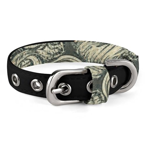 Halsband für kleine und mittelgroße Haustiere, verstellbar, Oxford-Stoff, Skate-Board-Druck, Haustierhalsband, personalisierbar, für Katzen und Hunde Halsband für kleine und mittelgroße Haustiere, verstellbar, Oxford-Stoff, Skate-Board-Druck, Haustierhalsband, personalisierbar, für Katzen und Hunde von LMNGH