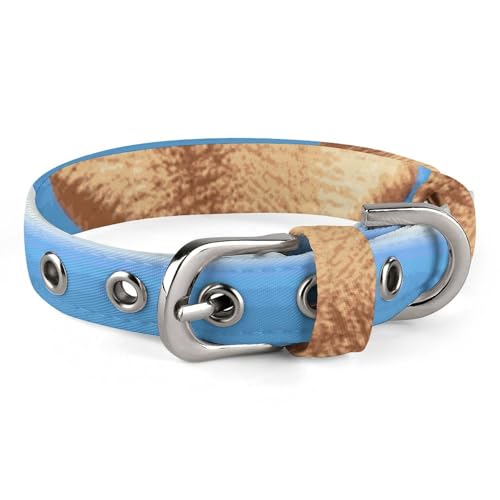 Halsband für kleine und mittelgroße Haustiere, verstellbar, Oxford-Stoff, Strand-Giraffen-Druck, Haustierhalsband, personalisierbar Halsband für kleine und mittelgroße Haustiere, verstellbar, Oxford-Stoff, Strand-Giraffen-Druck, Haustierhalsband, personalisierbar von LMNGH