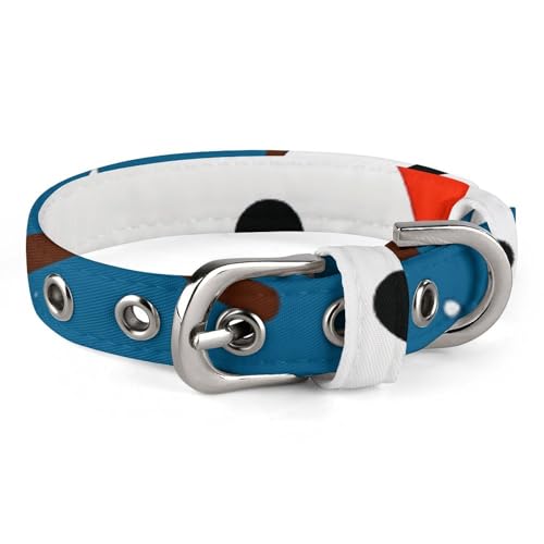 Halsband für kleine und mittelgroße Haustiere, verstellbar, Oxford-Stoff, Weihnachtsmotiv, Schneemänner, personalisierbar Halsband für kleine und mittelgroße Haustiere, verstellbar, Oxford-Stoff, Weihnachtsmotiv, Schneemänner, personalisierbar von LMNGH