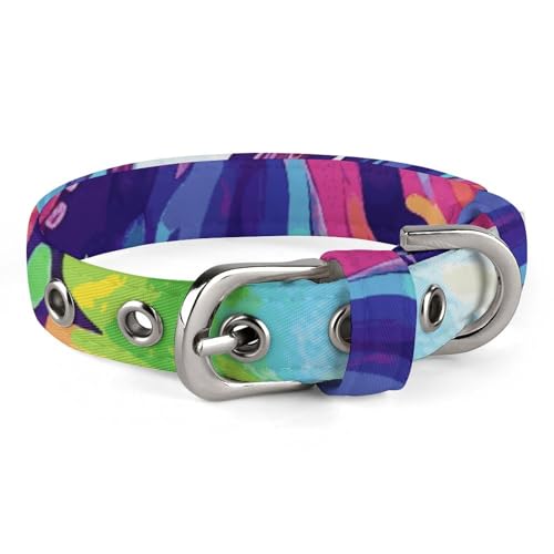 Halsband für kleine und mittelgroße Haustiere, verstellbar, Oxford-Stoff, farbenfroher Oktopusdruck, Haustierhalsband, personalisierbar, für Katzen und Hunde Halsband für kleine und mittelgroße Haustiere, verstellbar, Oxford-Stoff, farbenfroher Oktopusdruck, Haustierhalsband, personalisierbar, für Katzen und Hunde von LMNGH