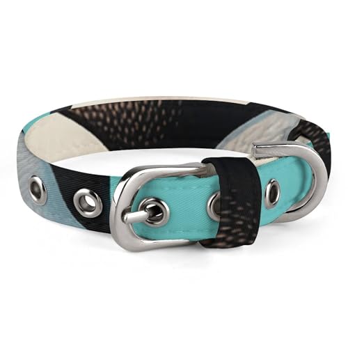 Halsband für kleine und mittelgroße Haustiere, verstellbar, Oxford-Stoff, niedlicher Pinguin-Kopfdruck, Haustierhalsband, personalisierbar Halsband für kleine und mittelgroße Haustiere, verstellbar, Oxford-Stoff, niedlicher Pinguin-Kopfdruck, Haustierhalsband, personalisierbar von LMNGH