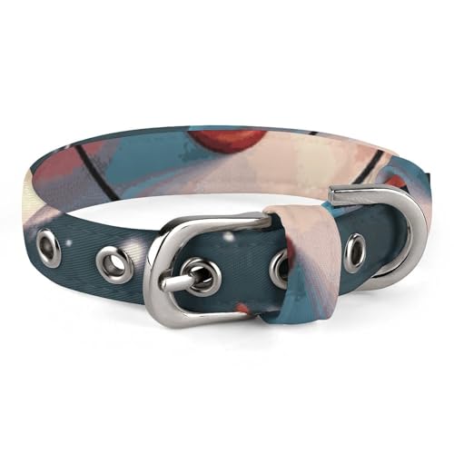 Halsband für kleine und mittelgroße Haustiere, verstellbar, Oxford-Stoff, niedlicher Schneemann-Druck, Haustierhalsband, personalisierbar Halsband für kleine und mittelgroße Haustiere, verstellbar, Oxford-Stoff, niedlicher Schneemann-Druck, Haustierhalsband, personalisierbar von LMNGH