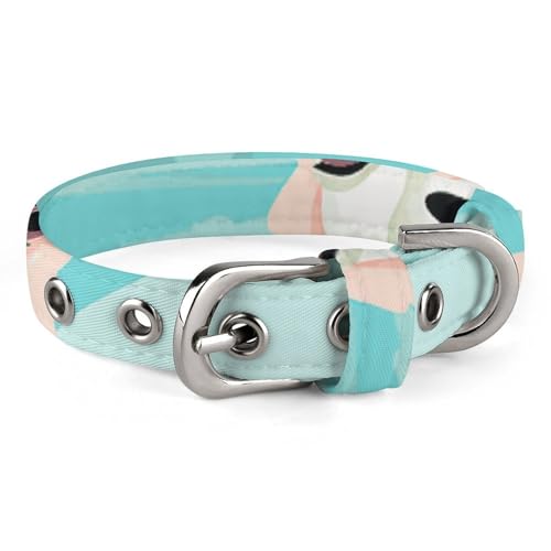 Hundehalsband, verstellbar, Oxford-Stoff, niedlicher Alpaka-Druck, personalisierbar, für kleine und mittelgroße Haustiere Hundehalsband, verstellbar, Oxford-Stoff, niedlicher Alpaka-Druck, personalisierbar, für kleine und mittelgroße Haustiere von LMNGH
