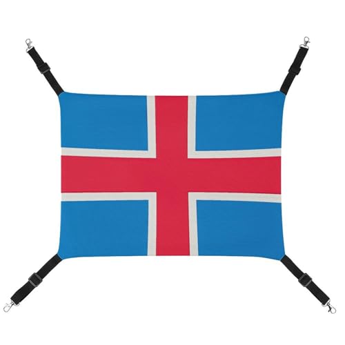 LMNGH Hängende Katzenhängematte, atmungsaktive Hängematte, ruhende Schlafunterlage für Katzen, verstellbare England-Symbole, bedrucktes Katzenbett, Haustierhängematte LMNGH Hängende Katzenhängematte, atmungsaktive Hängematte, ruhende Schlafunterlage für Katzen, verstellbare England-Symbole, bedrucktes Katzenbett, Haustierhängematte von LMNGH