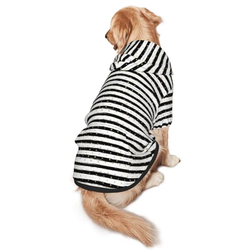 Hunde-Kapuzenpullover mit Punktemuster, warm, weich und atmungsaktiv, mit Kapuze für mittelgroße bis große Hunde, leicht zu tragen, für Winter und Herbst Hunde-Kapuzenpullover mit Punktemuster, warm, weich und atmungsaktiv, mit Kapuze für mittelgroße bis große Hunde, leicht zu tragen, für Winter und Herbst von LMNvbz