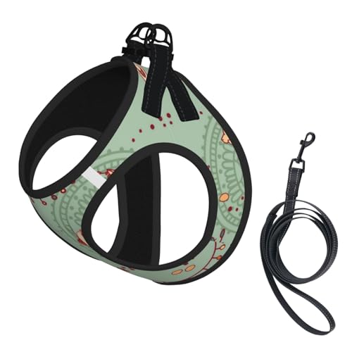 Verstellbares Geschirr für Katzen und Hunde, mit Lamas-Druck, weich, atmungsaktiv, für Kätzchen, Welpen, Netzweste mit reflektierendem Design, ausbruchsichere Leine für kleine Haustiere Verstellbares Geschirr für Katzen und Hunde, mit Lamas-Druck, weich, atmungsaktiv, für Kätzchen, Welpen, Netzweste mit reflektierendem Design, ausbruchsichere Leine für kleine Haustiere von LMNvbz