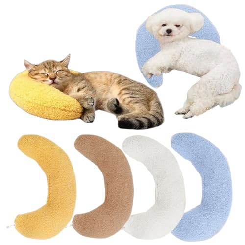 LNGJIN Kissen für Katzen,4 Stück Hunde U-förmiges Kissen zum Schlafen,Weiches Material Kissen für Katzen,Kissen für Katzenkissen,für Katzen oder Kleine Hunde,zum Schlafen,Ausruhen,Spielen LNGJIN Kissen für Katzen,4 Stück Hunde U-förmiges Kissen zum Schlafen,Weiches Material Kissen für Katzen,Kissen für Katzenkissen,für Katzen oder Kleine Hunde,zum Schlafen,Ausruhen,Spielen von LNGJIN