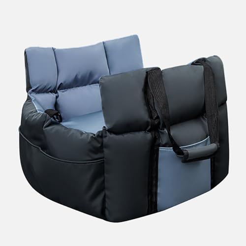 Haustiere Autositz für Tesla Model 3 / Model S/Model X/Model Y, Stabiler Weiche Wasserdichtes Oxford Material Haustiere Fahrzeuge Sitzbett Nest,Black-Blue Haustiere Autositz für Tesla Model 3 / Model S/Model X/Model Y, Stabiler Weiche Wasserdichtes Oxford Material Haustiere Fahrzeuge Sitzbett Nest,Black-Blue von LNZKX