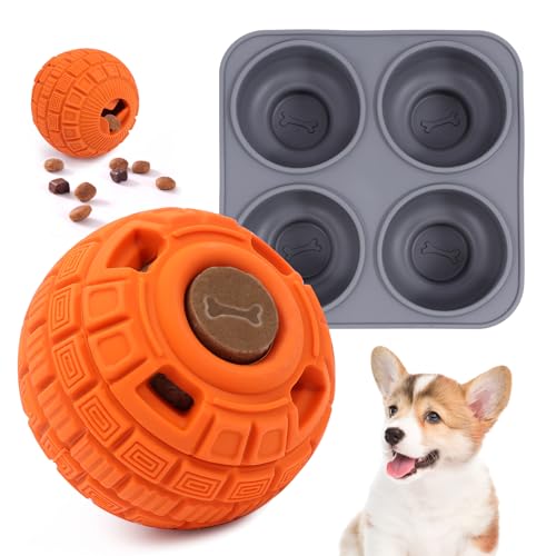 LOFICOPER Kauspielzeug für Hunde, gefrorene Leckerli-Anreicherungsspielzeug für Hunde, Leckerli-Ball für langsames Fütterungstraining, Linderung von Langeweile, leicht zu reinigen, befüllbares LOFICOPER Kauspielzeug für Hunde, gefrorene Leckerli-Anreicherungsspielzeug für Hunde, Leckerli-Ball für langsames Fütterungstraining, Linderung von Langeweile, leicht zu reinigen, befüllbares von LOFICOPER