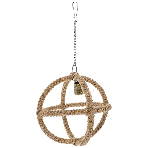 LOGOFUN Vogelschaukel aus Holz für kleine Papageien – einfaches und dekoratives Design, stabile Holzkonstruktion, interaktive Unterhaltung, effektiver Stressabbau, Verbesserung des Wohlbefindens LOGOFUN Vogelschaukel aus Holz für kleine Papageien – einfaches und dekoratives Design, stabile Holzkonstruktion, interaktive Unterhaltung, effektiver Stressabbau, Verbesserung des Wohlbefindens von LOGOFUN