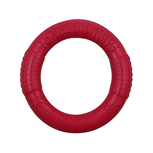 Haustier Fliegende Scheiben Eva Hundetraining Ring Puller Resistent Bite schwimmend Spielzeug Welpe Outdoor Interaktives Spiel Spielen Produkte, rot, klein Haustier Fliegende Scheiben Eva Hundetraining Ring Puller Resistent Bite schwimmend Spielzeug Welpe Outdoor Interaktives Spiel Spielen Produkte, rot, klein von LOKAXXZU