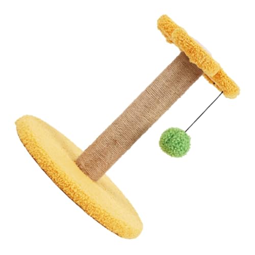 Kätzchen Katze Post schöner pelziger Anhänger Sisal Seil nach Zähne Katze Kauspielzeug für Innenräume Kätzchen Katze Post schöner pelziger Anhänger Sisal Seil nach Zähne Katze Kauspielzeug für Innenräume von LOKAXXZU