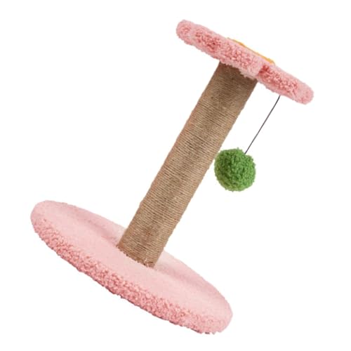 Kätzchen Katze Post schöner pelziger Anhänger Sisal Seil nach Zähne Katze Kauspielzeug für Innenräume Kätzchen Katze Post schöner pelziger Anhänger Sisal Seil nach Zähne Katze Kauspielzeug für Innenräume von LOKAXXZU