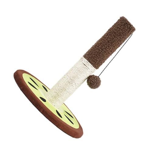 Kätzchen Katze Post schöner pelziger Anhänger Sisal Seil nach Zähne Katze Kauspielzeug für Innenräume Kätzchen Katze Post schöner pelziger Anhänger Sisal Seil nach Zähne Katze Kauspielzeug für Innenräume von LOKAXXZU