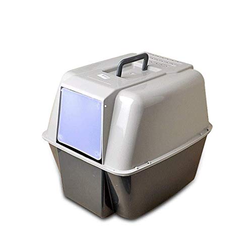 Katzenstrauderkisten Haustier Katzen Müll und Hausbrecher Plastikstierdrüsenbox halbklammigem Anti-Splash wiederverwendbarer Katzenbettpan Katzenstrauderkisten Haustier Katzen Müll und Hausbrecher Plastikstierdrüsenbox halbklammigem Anti-Splash wiederverwendbarer Katzenbettpan von LOKAXXZU
