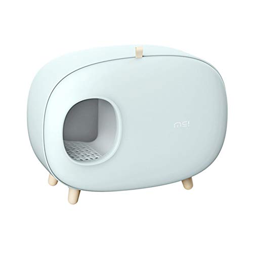 Katzenstrauderkisten Haustier Katzentoilette, vollständig geschlossener Bentonit -Katzenstreu -Toilette, stinkende stinkende Katzentoilette/Grün Katzenstrauderkisten Haustier Katzentoilette, vollständig geschlossener Bentonit -Katzenstreu -Toilette, stinkende stinkende Katzentoilette/Grün von LOKAXXZU