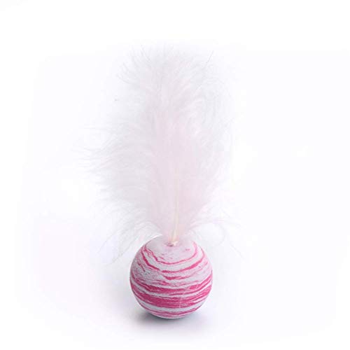 LOKAXXZU 1pcs cat Toys sternbällchen Plus Federn Eva materielle leichte schaumkugel lustiges interaktives Spielzeug für Katzen trainieren LOKAXXZU 1pcs cat Toys sternbällchen Plus Federn Eva materielle leichte schaumkugel lustiges interaktives Spielzeug für Katzen trainieren von LOKAXXZU