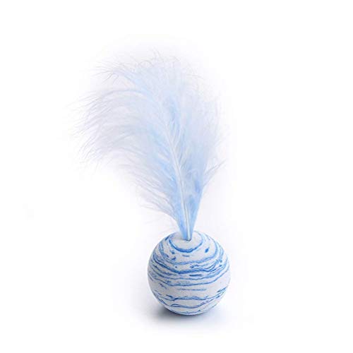 LOKAXXZU 1pcs cat Toys sternbällchen Plus Federn Eva materielle leichte schaumkugel lustiges interaktives Spielzeug für Katzen trainieren LOKAXXZU 1pcs cat Toys sternbällchen Plus Federn Eva materielle leichte schaumkugel lustiges interaktives Spielzeug für Katzen trainieren von LOKAXXZU