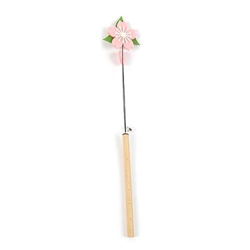 LOKAXXZU 40 cm Katzen Teaser -Spielzeug mit Muster Interactive Stick Toy Kätzchen Drahtjagd lustige Haustierkatzen Trainingswerkzeuge LOKAXXZU 40 cm Katzen Teaser -Spielzeug mit Muster Interactive Stick Toy Kätzchen Drahtjagd lustige Haustierkatzen Trainingswerkzeuge von LOKAXXZU