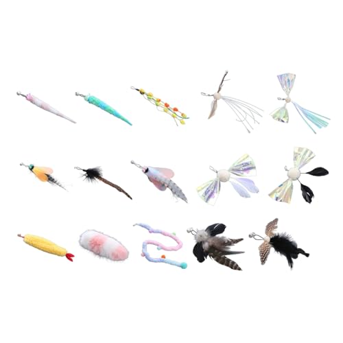 LOKAXXZU 9pcs/8pcs/15pcs Katzen Zauberstab Spielzeuganhänge Katzen Spielzeug Ersatz Katzen Zauberstab Nachfüllaufsätze interaktiv Spielzeug LOKAXXZU 9pcs/8pcs/15pcs Katzen Zauberstab Spielzeuganhänge Katzen Spielzeug Ersatz Katzen Zauberstab Nachfüllaufsätze interaktiv Spielzeug von LOKAXXZU