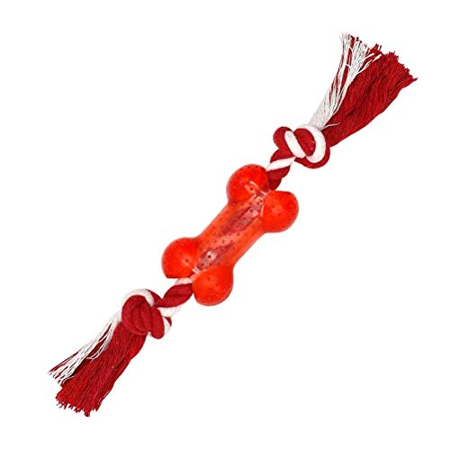 LOKAXXZU Baumwoll -Haustier -Hunde Seil kauen Tug Spielzeug Knoten Knoten Knochenkugel LOKAXXZU Baumwoll -Haustier -Hunde Seil kauen Tug Spielzeug Knoten Knoten Knochenkugel von LOKAXXZU