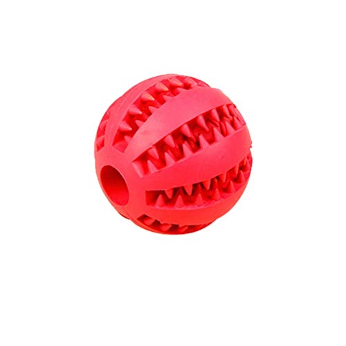 LOKAXXZU Haustierspielzeug interaktive Elastizität Ball Hund Kauen Spielzeug für Hundzahn saubere Kugel Food extra Gummi-Ball Hund 5 cm Zahn saubere Kugel, rot LOKAXXZU Haustierspielzeug interaktive Elastizität Ball Hund Kauen Spielzeug für Hundzahn saubere Kugel Food extra Gummi-Ball Hund 5 cm Zahn saubere Kugel, rot von LOKAXXZU