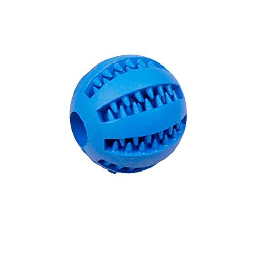 LOKAXXZU Haustierspielzeug interaktive Elastizität Ball Hund Kauen Spielzeug für Hundzahn saubere Kugel Futter Außerdem Gummi Ball Hund 5 cm Zahn saubere Kugel, Marine Blau LOKAXXZU Haustierspielzeug interaktive Elastizität Ball Hund Kauen Spielzeug für Hundzahn saubere Kugel Futter Außerdem Gummi Ball Hund 5 cm Zahn saubere Kugel, Marine Blau von LOKAXXZU