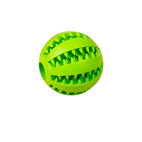 LOKAXXZU Haustierspielzeug interaktive Elastizität Ball Hund Kauen Spielzeug für Hundzahn saubere Kugel Futter extra Gummi-Ball Hund 5 cm Zahn saubere Kugel, grün LOKAXXZU Haustierspielzeug interaktive Elastizität Ball Hund Kauen Spielzeug für Hundzahn saubere Kugel Futter extra Gummi-Ball Hund 5 cm Zahn saubere Kugel, grün von LOKAXXZU