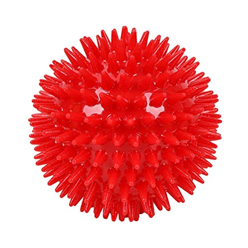 LOKAXXZU Hundespielzeug quietschend hüpfende Kugel schwebende federnde Haustierspielzeug quietschende Kugel Biss resistent für kleine bis große Hunde Spielzeug für Haustierhunde, rot LOKAXXZU Hundespielzeug quietschend hüpfende Kugel schwebende federnde Haustierspielzeug quietschende Kugel Biss resistent für kleine bis große Hunde Spielzeug für Haustierhunde, rot von LOKAXXZU