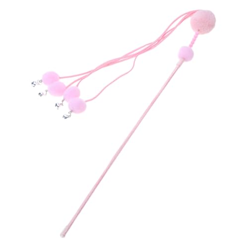 LOKAXXZU Katzen Interactive Stick Toy Quasten Zauberstab mit kleinen Glocken künstliche Bunte Katzen Spielen Teaser -Spielzeugjagdspielzeug LOKAXXZU Katzen Interactive Stick Toy Quasten Zauberstab mit kleinen Glocken künstliche Bunte Katzen Spielen Teaser -Spielzeugjagdspielzeug von LOKAXXZU
