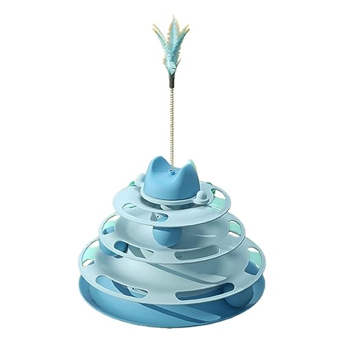 LOKAXXZU Katzenspielzeugkätzchen Roller Track Cats Tower Toy Interaktive Katzen Spielzeug Indoor -Plattenspielzeug für Langeweile Katze LOKAXXZU Katzenspielzeugkätzchen Roller Track Cats Tower Toy Interaktive Katzen Spielzeug Indoor -Plattenspielzeug für Langeweile Katze von LOKAXXZU