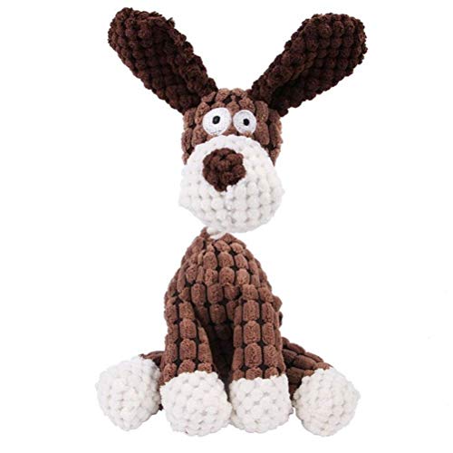LOKAXXZU Lustige Haustierhundspielzeug Welpe kaut Squeaker Spielzeug quietschende Sound Tierform Molar Spielzeug Haustier -Training, Brown, Brown LOKAXXZU Lustige Haustierhundspielzeug Welpe kaut Squeaker Spielzeug quietschende Sound Tierform Molar Spielzeug Haustier -Training, Brown, Brown von LOKAXXZU