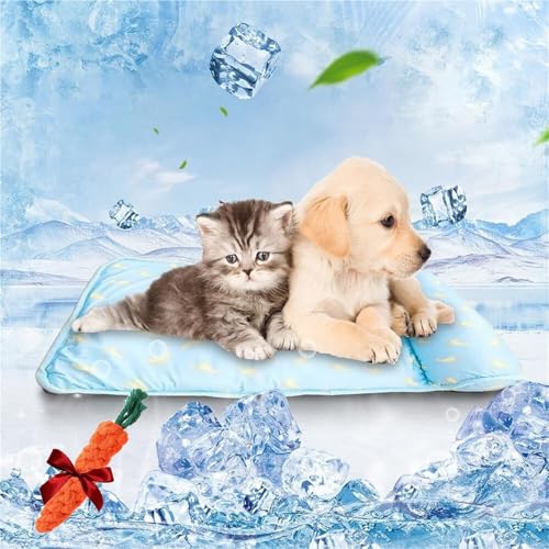 Kühlmatte for Haustiere, 2025 Neues waschbares Kühlkissen for Hunde und Katzen, Haustiermatte zur Wärmelinderung, tragbare Kühlkissen for unterwegs, wiederverwendbare Kühlkissen, geeignet for Haustier Kühlmatte for Haustiere, 2025 Neues waschbares Kühlkissen for Hunde und Katzen, Haustiermatte zur Wärmelinderung, tragbare Kühlkissen for unterwegs, wiederverwendbare Kühlkissen, geeignet for Haustier von LOKORI