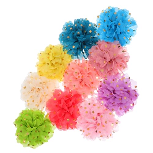 LOLIPPYY 10 Stück Chiffon Blumenquasten Dekor Hundeverzierungen Für Kleine Hundehalsbänder Blumen Katzenhalsbänder Hundeblumenhalsbänder Welpenanhänger Blumenhalsbänder LOLIPPYY 10 Stück Chiffon Blumenquasten Dekor Hundeverzierungen Für Kleine Hundehalsbänder Blumen Katzenhalsbänder Hundeblumenhalsbänder Welpenanhänger Blumenhalsbänder von LOLIPPYY