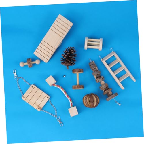 LOLIPPYY 10 Stück Teiliges Holz kauspielzeug für Hamster und Ratten Natürliches Material Fördert Zahnpflege und Beschäftigung Robustes Molaren Käfig und Innenhaltung Kleiner Nager LOLIPPYY 10 Stück Teiliges Holz kauspielzeug für Hamster und Ratten Natürliches Material Fördert Zahnpflege und Beschäftigung Robustes Molaren Käfig und Innenhaltung Kleiner Nager von LOLIPPYY