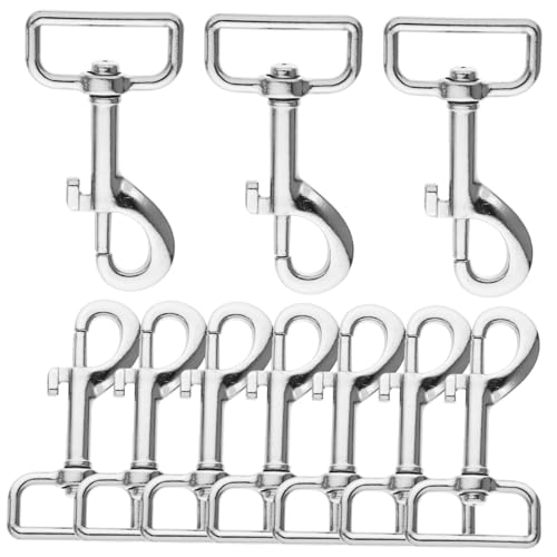 LOLIPPYY 10 Stück Teiliges Pet Leash Buckle Clips aus Verschleißfestem Material Robust und Langlebig Einfach zu Öffnen Schließen Vielseitig für Hundeleinen Geschirre und Campingausrüstung von LOLIPPYY