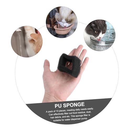 LOLIPPYY 10 Stück Teiliges Pu schwammfilter für Haustierbrunnen Rundumfiltration Ersatzfilter für Katzen Hundetrinkbrunnen Effektive Entfernung von Rückständen Geeignet für Wasserbrunnen LOLIPPYY 10 Stück Teiliges Pu schwammfilter für Haustierbrunnen Rundumfiltration Ersatzfilter für Katzen Hundetrinkbrunnen Effektive Entfernung von Rückständen Geeignet für Wasserbrunnen von LOLIPPYY